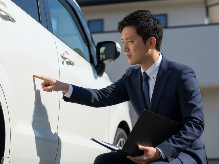 査定中男性社員